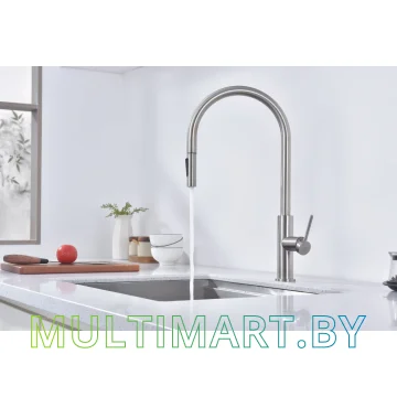 Смеситель Paulmark Senso Se215180-BS (брашированная сталь) картинка 3